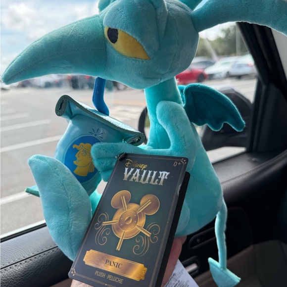 Exclusive 2025 Disney Parks Vault Villains Hercules' PANIC Plush 9 1/2" T NWT - Picture 1 of 4